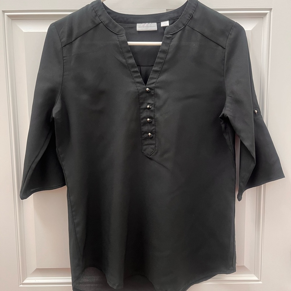 Women's Black Blouse